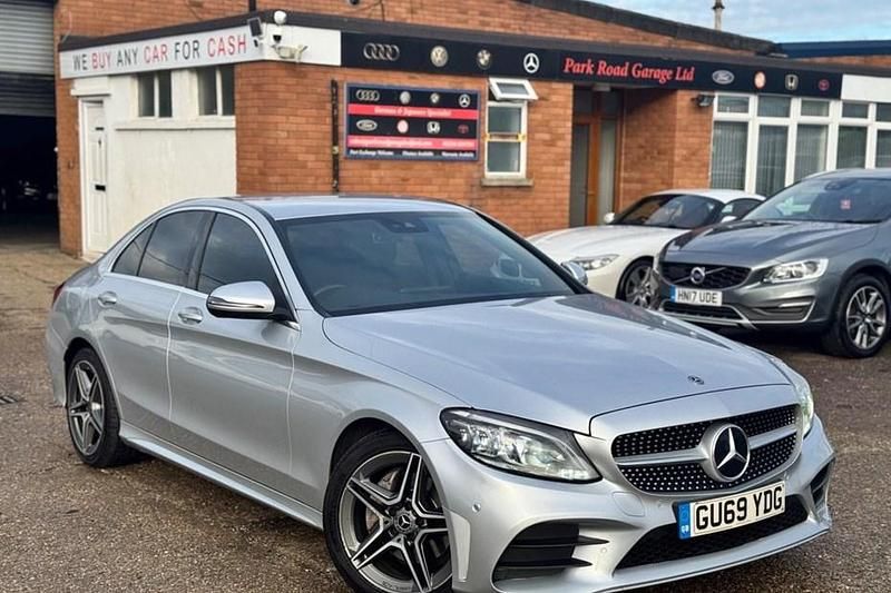 Silver Used 2019 Mercedes C220 AMG Line Premium Sedan | £10,990 (Super price) - Image 1/1