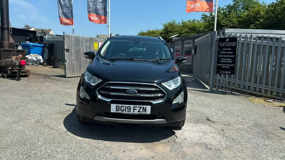 Used Ford Ecosport Titanium 125 HP (91 kW) 2019 Black SUV