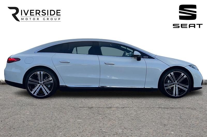 Used Mercedes EQS450+ Exclusive Luxury 244 kW (333 HP) 2022 Diamond white Sedan
