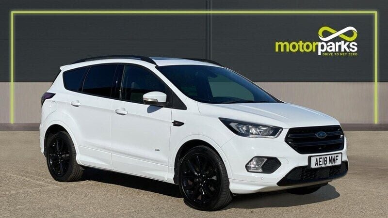 White Used 2018 Ford Kuga ST-Line X SUV | £14,250 (Fair price) - Image 1/4