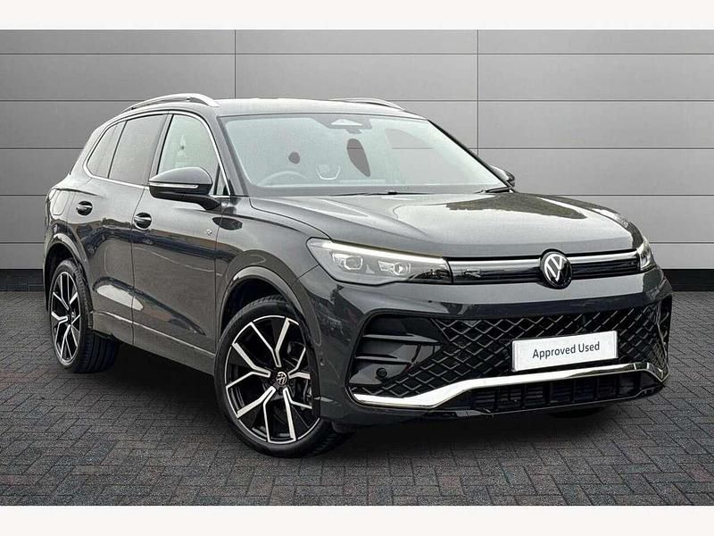 Grey Used 2025 VW Tiguan R-line SUV | £34,999 (A bit pricey) - Image 1/3