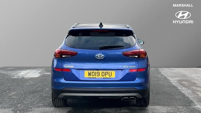 Used Hyundai Tucson Premium SE 136 HP (100 kW) 2019 Blue SUV