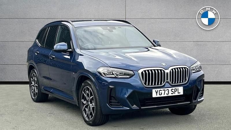 Blue Used 2023 BMW X3 M Sport SUV | £38,990 (Fair price) - Image 1/4