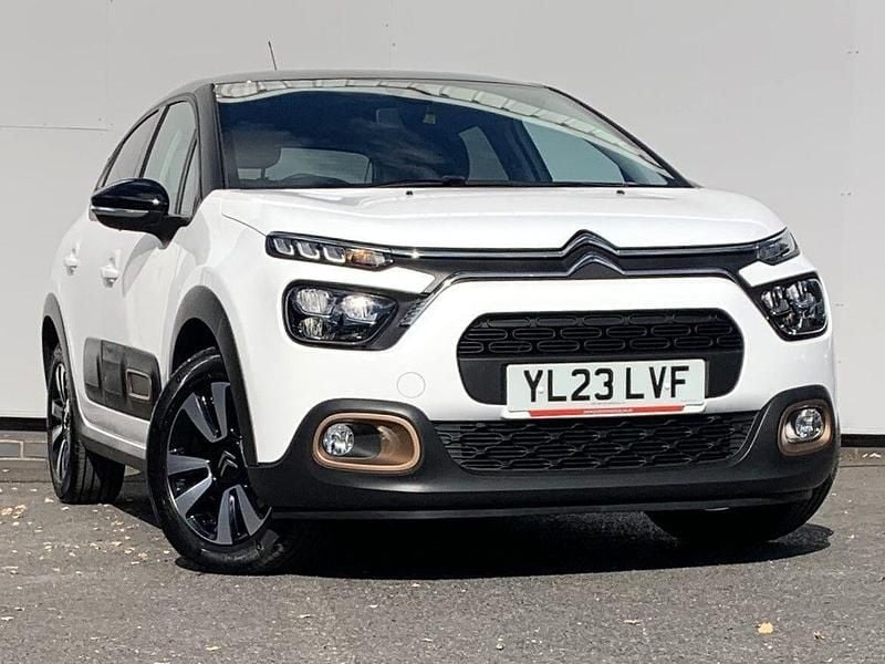 White Used 2023 Citroën C3 PureTech Hatchback | £12,135 (Fair price) - Image 1/3