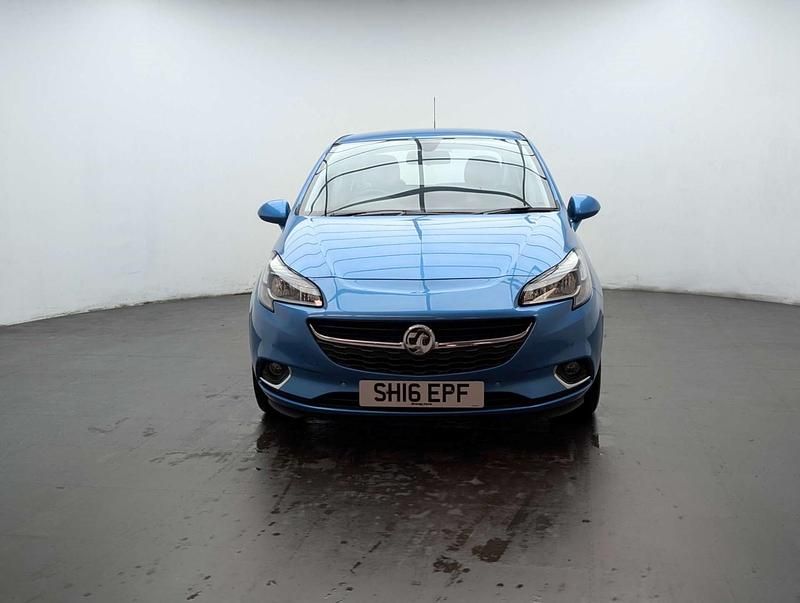 Used Vauxhall Corsa 90 HP (66 kW) 2016 Blue Hatchback