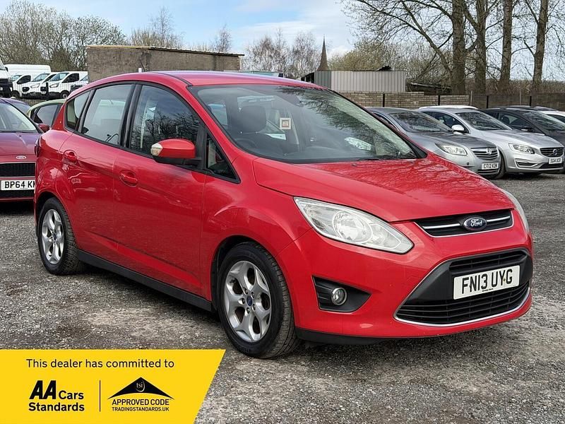 Used Ford C-MAX Zetec 115 HP (84 kW) 2013 Red MPV