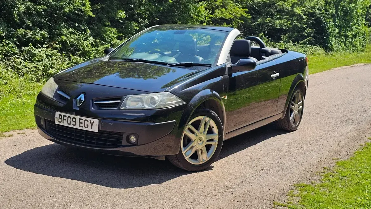 Used Renault Mégane Cabriolet Dynamique 2009 Black Cabriolet