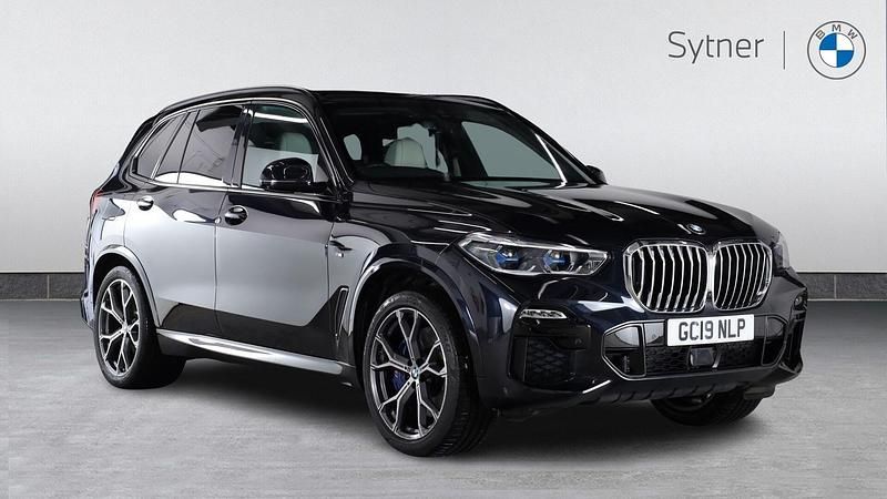 Black Used 2019 BMW X5 M Sport SUV | £40,000 (Fair price) - Image 1/4