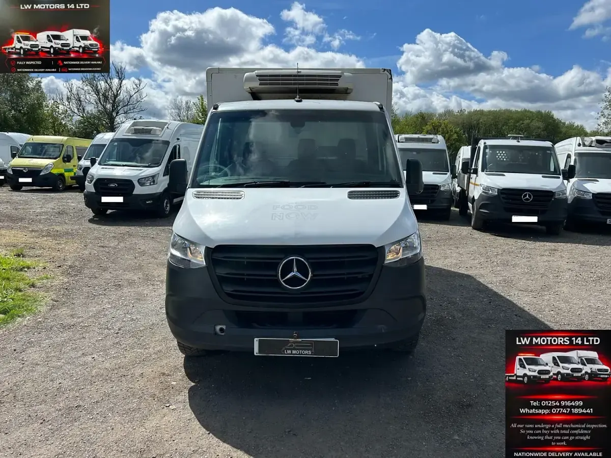 Used Mercedes Sprinter Progressive 141 HP (103 kW) 2021 White Van