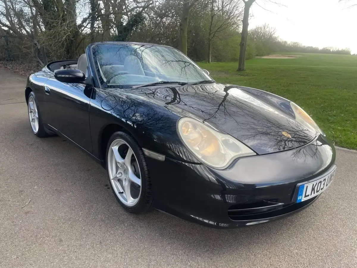 Used Porsche 996 2003 Black Cabriolet