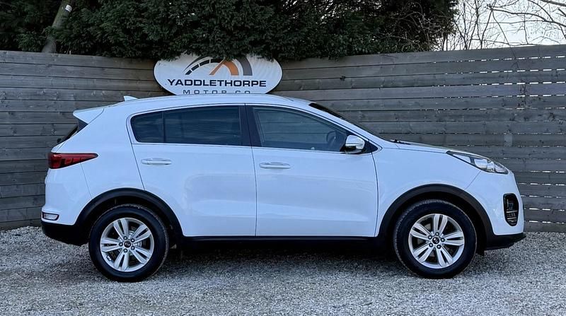 Begagnad Kia Sportage 177 HK (130 kW) 2017 Vit SUV