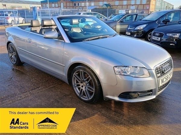 Silver Used 2008 Audi A4 Cabriolet Cabriolet | £3,957 - Image 1/1
