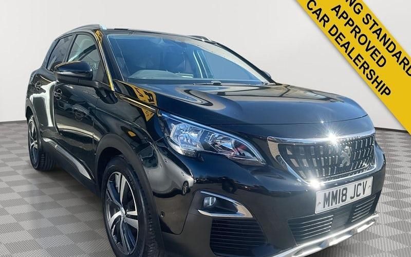 Used Peugeot 3008 Allure 131 HP (96 kW) 2018 Black SUV