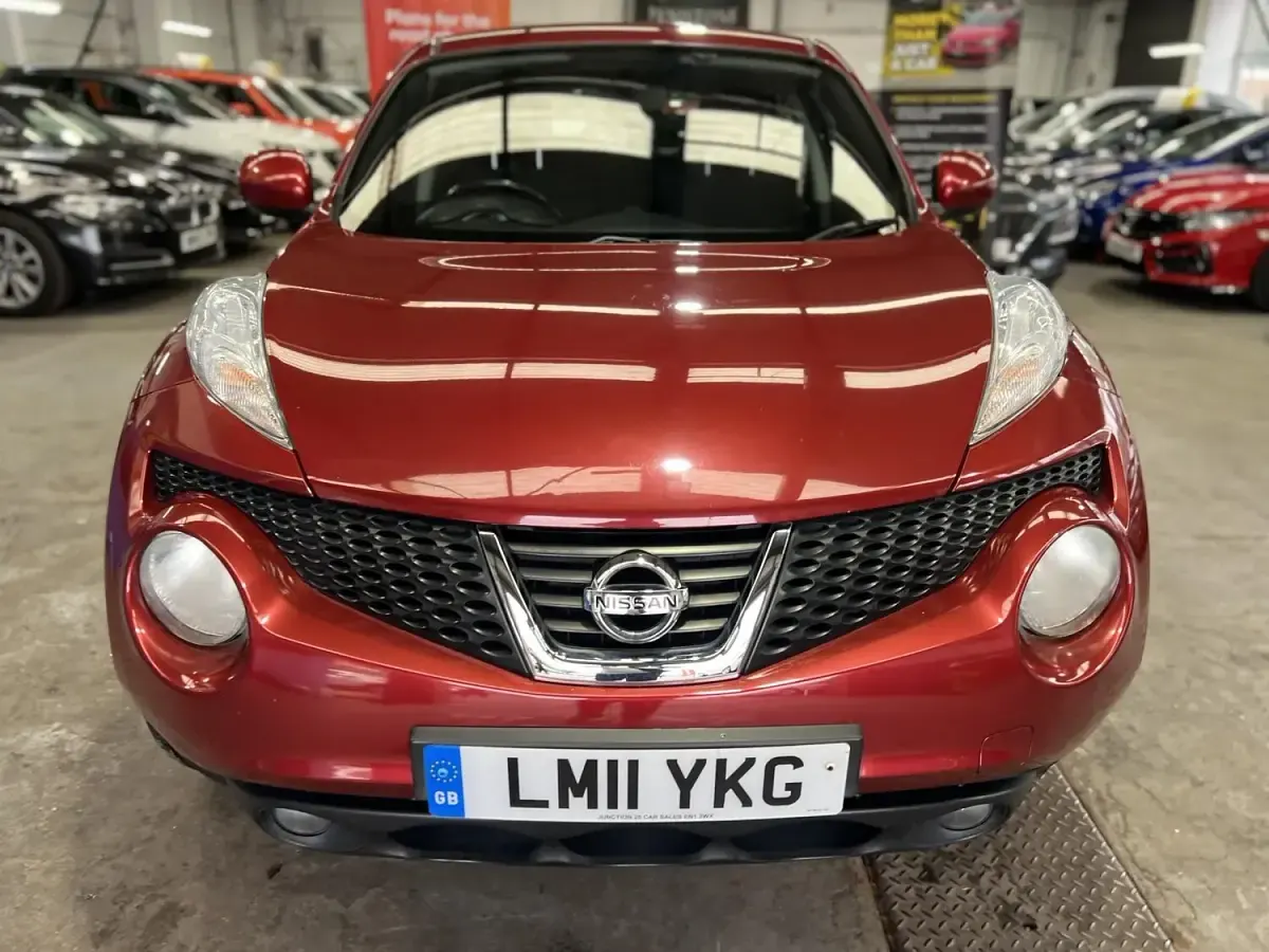 Used Nissan Juke Acenta 117 HP (86 kW) 2011 Red SUV