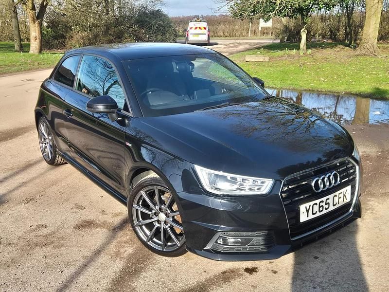 Used Audi A1 S-Line 150 HP (110 kW) 2015 Black Hatchback