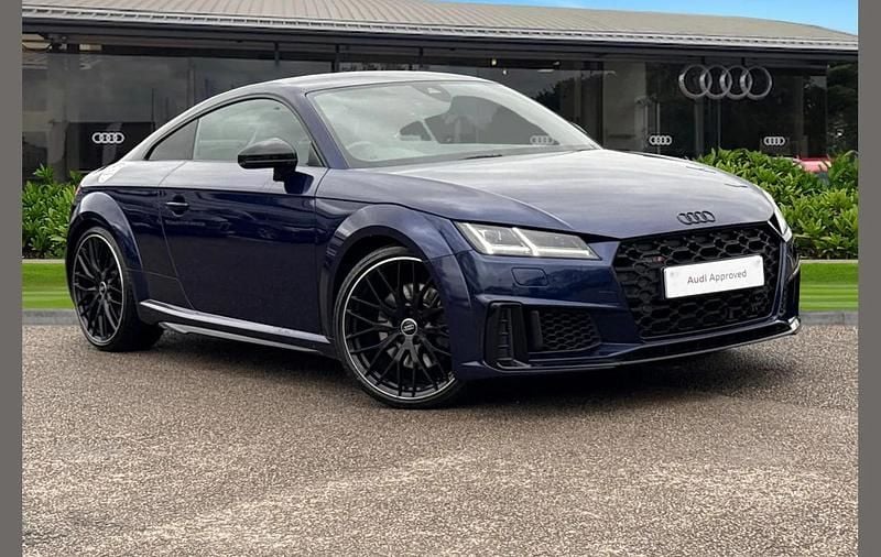 Used Audi TTS Black Edition 320 HP (235 kW) 2022 Blue Coupe