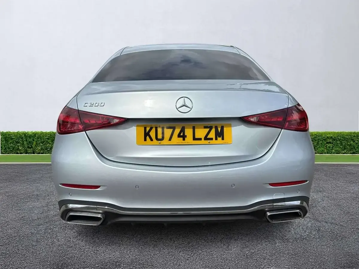 Used Mercedes C200 AMG line 2025 Silver Sedan