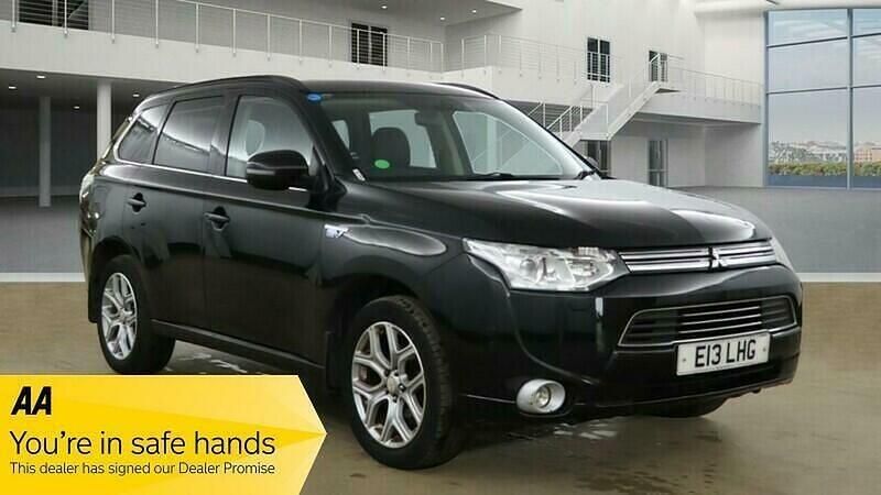 Black Used 2014 Mitsubishi Outlander P-HEV SUV | £5,995 (Fair price) - Image 1/3