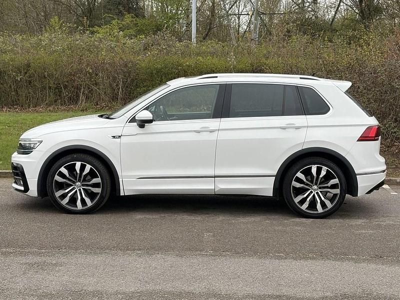Used VW Tiguan R-line 150 HP (110 kW) 2018 White SUV