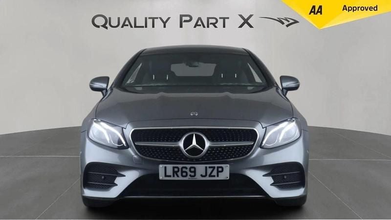 Used Mercedes E220 AMG line 194 HP (142 kW) 2019 Grey Coupe