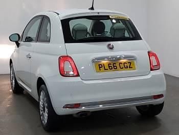 Used Fiat 500 Lounge 69 HP (50 kW) 2016 White Hatchback
