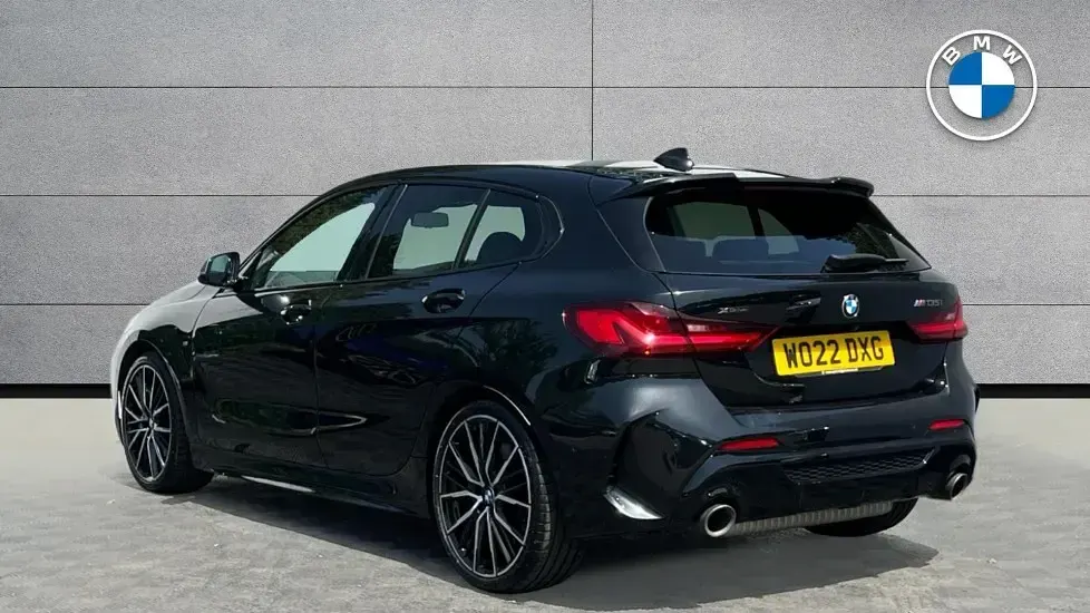Used BMW M135 Shadowline 302 HP (222 kW) 2022 Black Hatchback