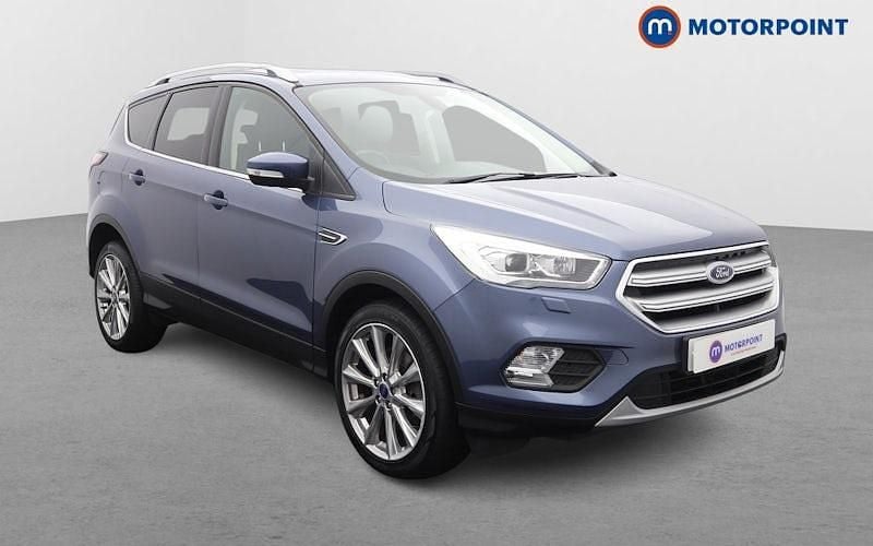 Blue Used 2019 Ford Kuga Titanium X SUV | £13,749 (Good price) - Image 1/4
