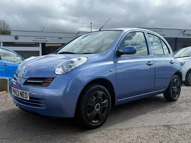 Used Nissan Micra SE 79 HP (58 kW) 2003 Blue Hatchback