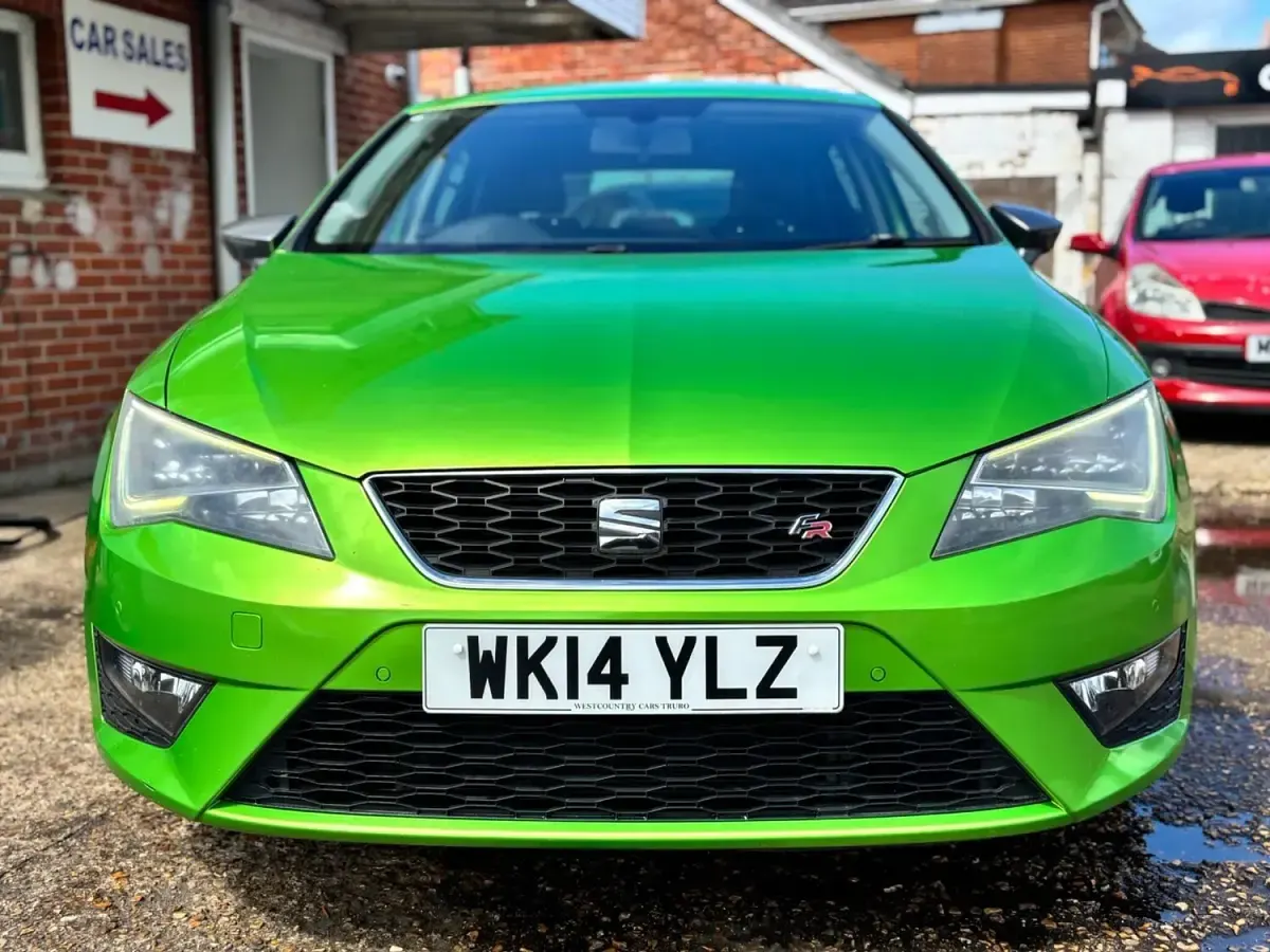 Used Seat Leon FR 150 HP (110 kW) 2014 Green Hatchback
