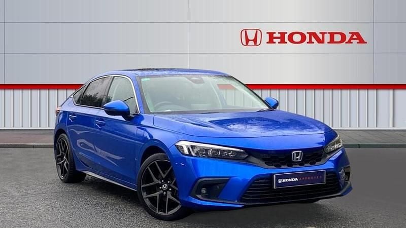 Blue Used 2023 Honda Civic Advance Hatchback | £25,594 (Fair price) - Image 1/3