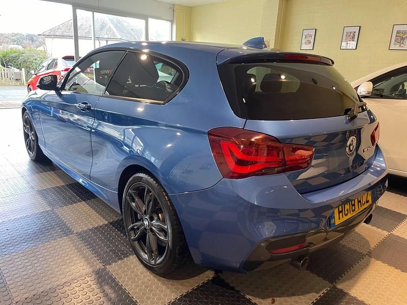 Used BMW M140 M Sport 335 HP (246 kW) 2018 Blue Hatchback