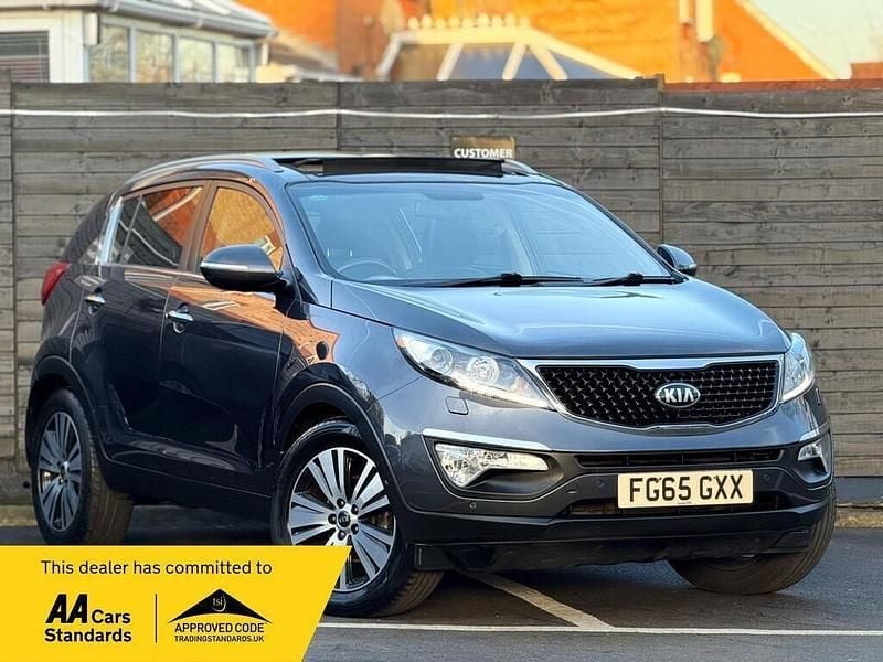 Used Kia Sportage 116 HP (85 kW) 2015 Silver SUV