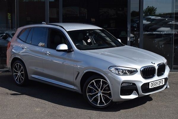Glacier silver Used 2019 BMW X3 M Sport SUV | £23,990 (Fair price) - Image 1/1