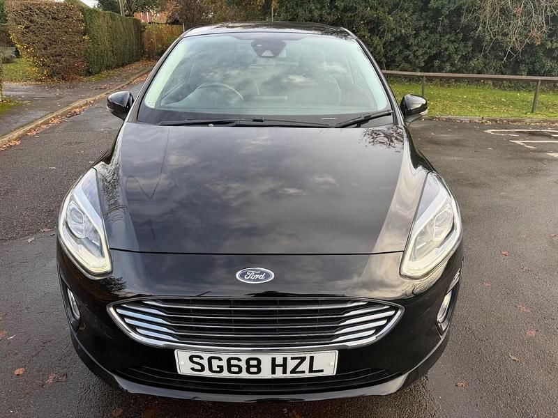 Used Ford Fiesta Zetec 2018 Black Hatchback