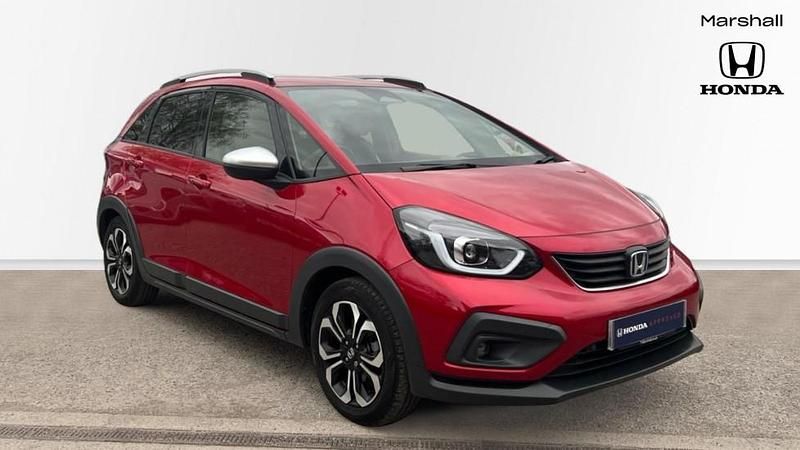 Used Honda Jazz Hybrid 109 HP (80 kW) 2023 Premium  crystal red Hatchback