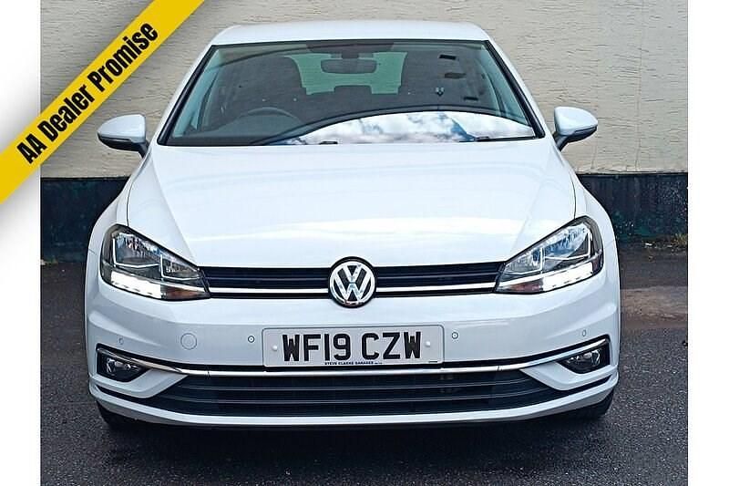 Used VW Golf VII Match 150 HP (110 kW) 2019 White Hatchback