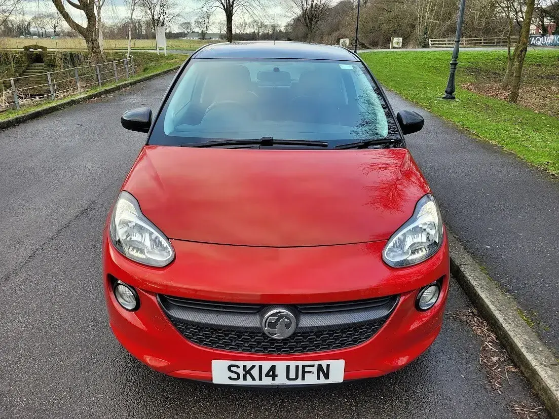 Used Vauxhall Adam Slam 100 HP (73 kW) 2014 Red Hatchback
