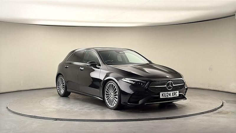 Used Mercedes A180 AMG line 2024 Cosmos black Hatchback