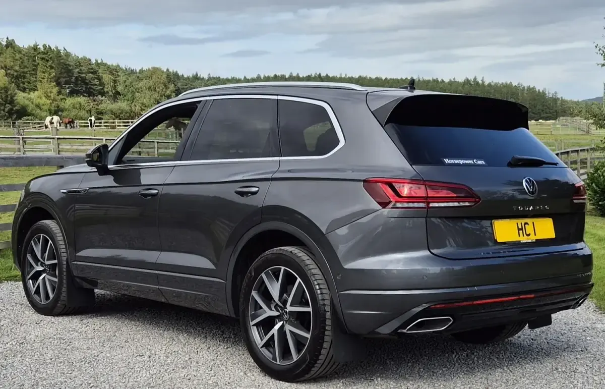 Used VW Touareg R-line 2021 Grey SUV