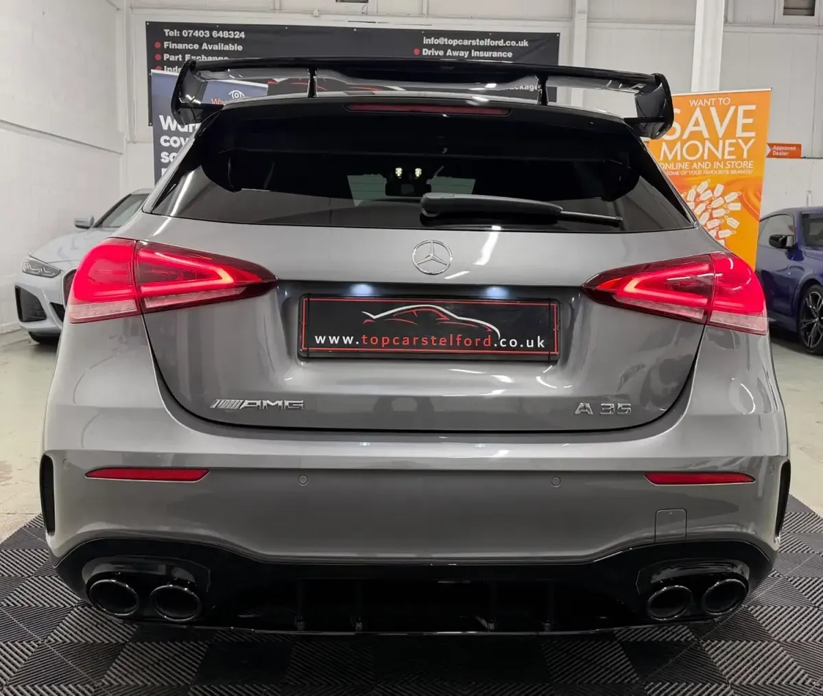 Used Mercedes A35 AMG Executive 2020 Grey Hatchback