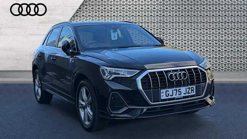 Used Audi Q3 S-Line 150 HP (110 kW) 2025 Black SUV