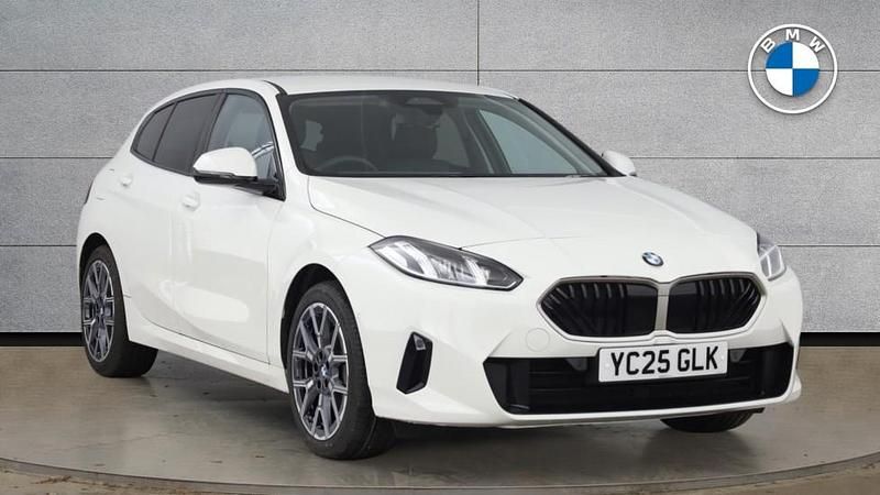 White Used 2025 BMW 120 Sport Line Hatchback | £23,650 - Image 1/4