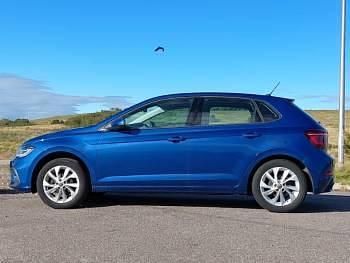 Used VW Polo Style 95 HP (69 kW) 2024 Blue Hatchback