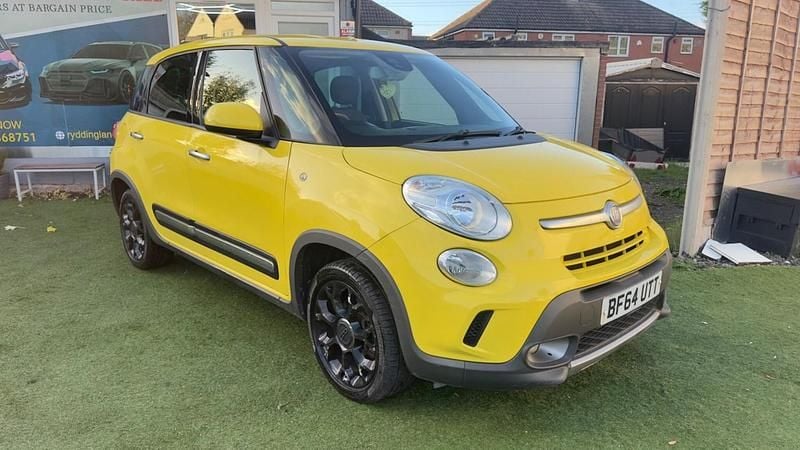 Yellow Used 2014 Fiat 500L Trekking MPV | £3,850 (Fair price) - Image 1/4