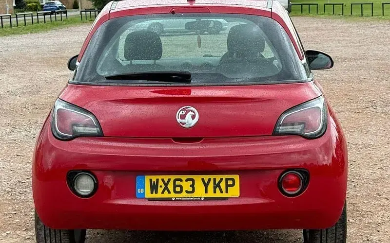 Used Vauxhall Adam Jam 70 HP (51 kW) 2013 Red Hatchback