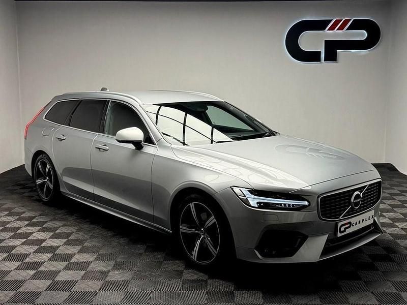 Silver Used 2019 Volvo V90 R-Design Estate | £16,995 (Fair price) - Image 1/3