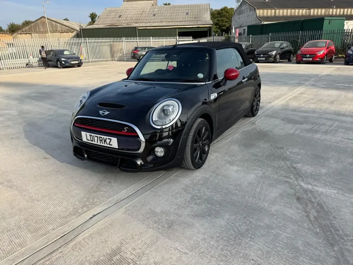 Used Mini Cooper S Cabriolet 2017 Black Cabriolet