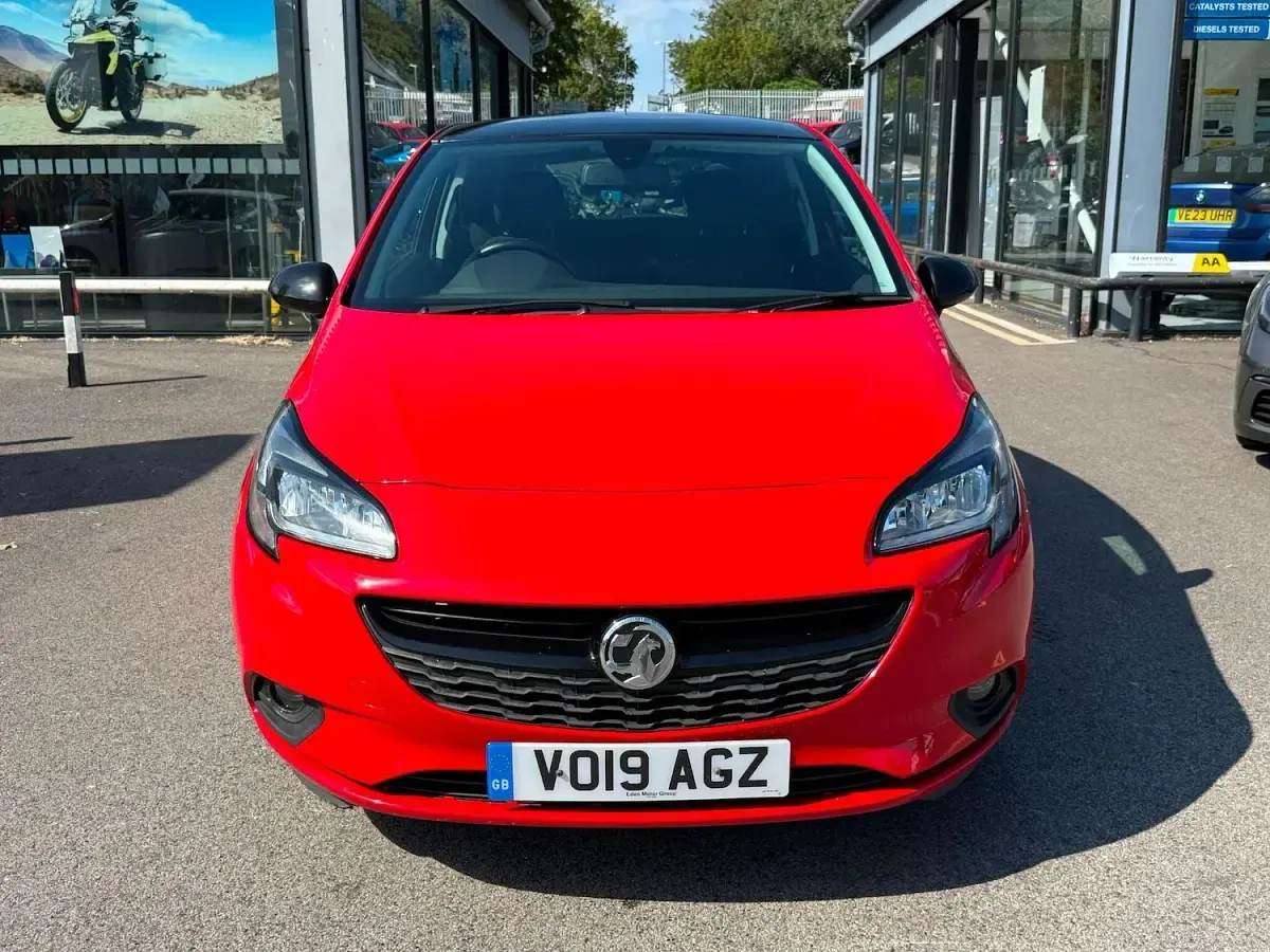 Used Vauxhall Corsa 75 HP (55 kW) 2019 Red Hatchback