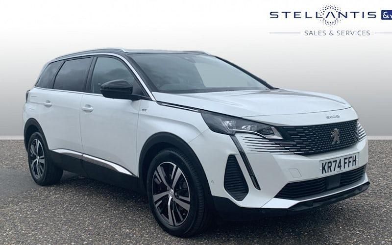White Used 2024 Peugeot 5008 GTi Estate | £25,020 (Fair price) - Image 1/3