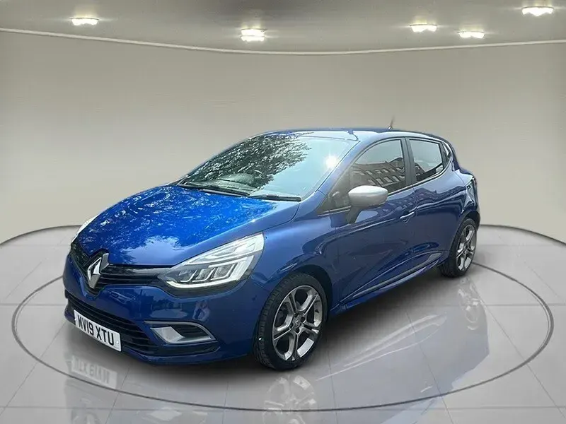 Used Renault Clio GT-Line 90 HP (66 kW) 2019 Blue Hatchback